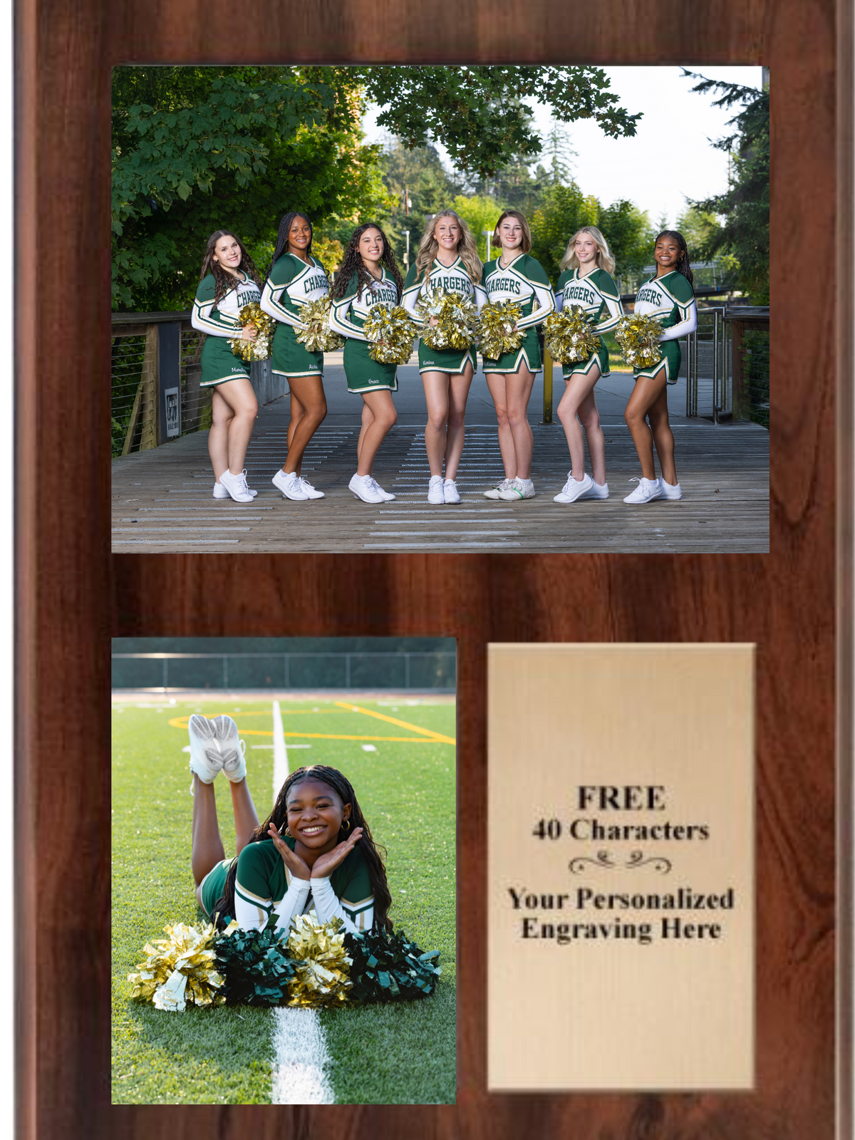 9X13 PHOTO PLAQUE